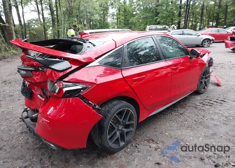 2022 Honda Civic Sport Touring из США, поврежденный, VIN 19XFL1H87NE000125